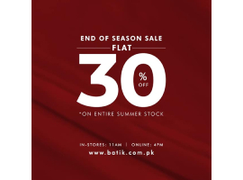 Batik End Of Season Sale FLAT 30% off on Entire Summer Collectionimage-1304